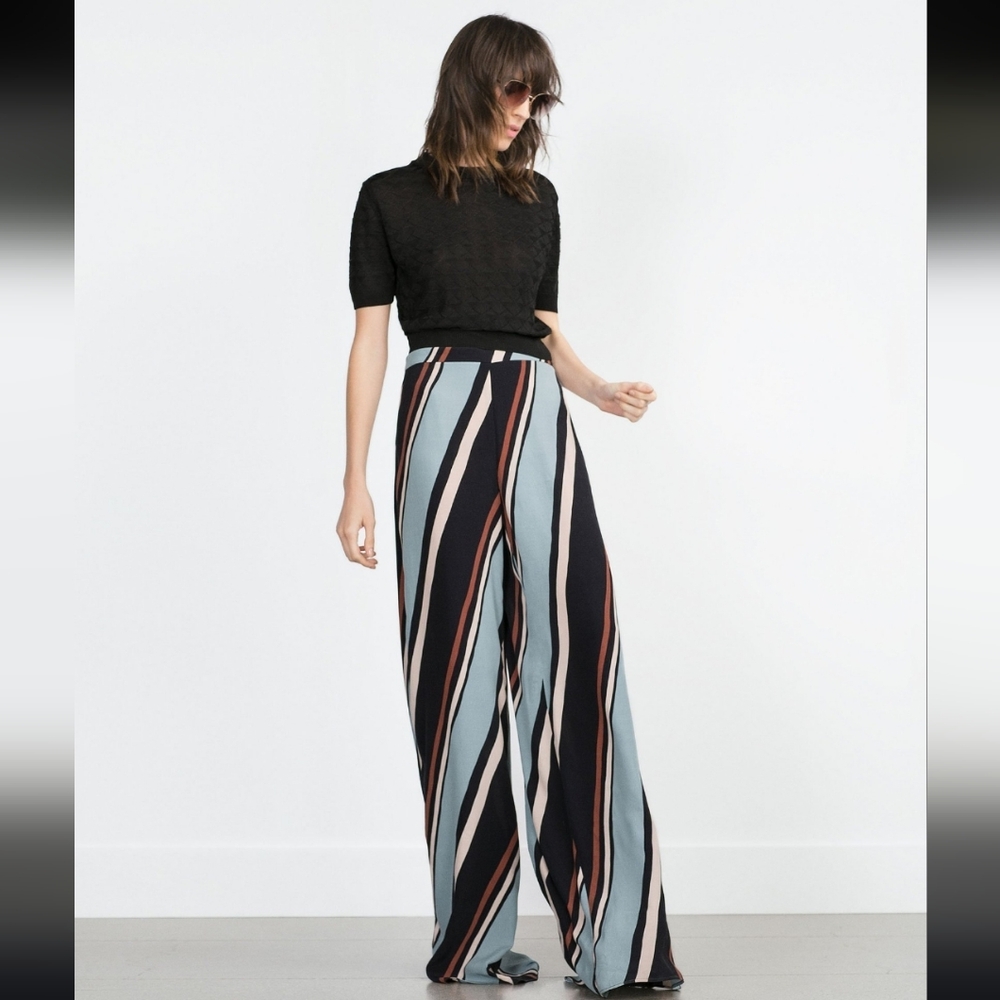 Zara wide leg pants - Picture 2 of 8